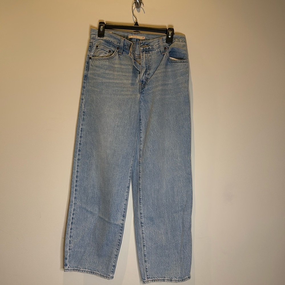 Levi’s Baggy Daddy Classic Light Blue Jeans - Size 26